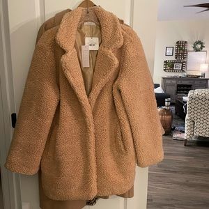 NWT- SAGE The Label- Tan SZ. Large Jacket